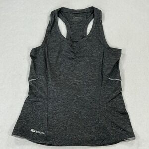 Sugoi Verve Bike Tank Womens XS Gray Heathered Cycling Racerback Jersey 12341F